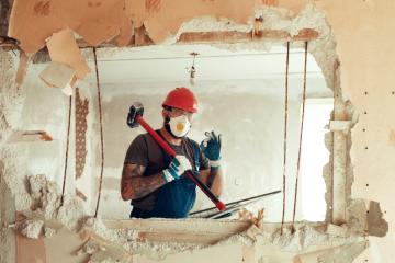 demolare ziduri si pereti, demolari mecanizate, dezafectare constructii