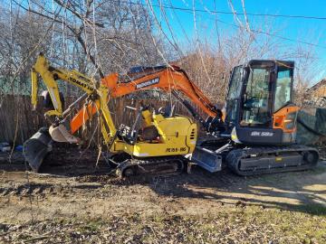 demolare ziduri si pereti, demolari mecanizate, dezafectare constructii