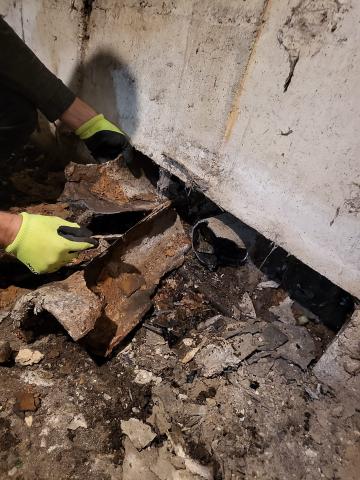 reaparatii tevi de fonta, inlocuire teava fonta, extragere tevi de fonta